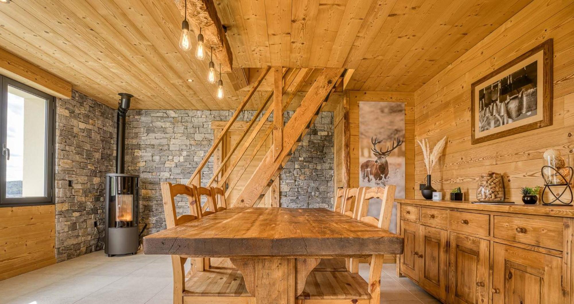 Appartement Le Chamois, Chez Le Charpentier D'antan, La Chaleur Du Bois, Le Calme De La Campagne *